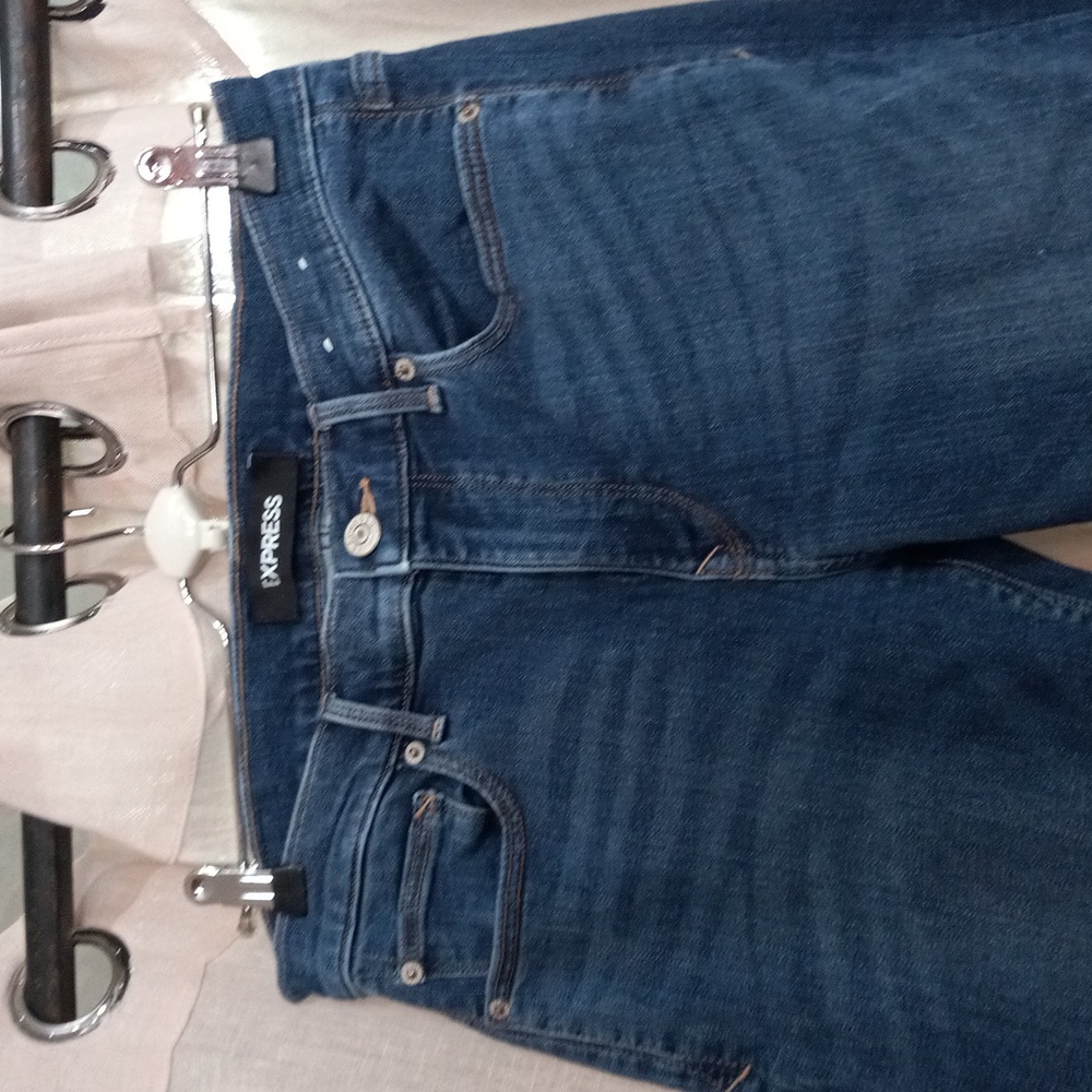 Espress Stretch Skinny mid riseJeans, size 6 short - Picture 4 of 6